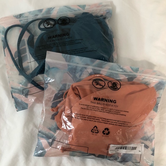 👙 2 for $15 👙 SHEIN crossback lace up bikini top - Picture 5 of 5